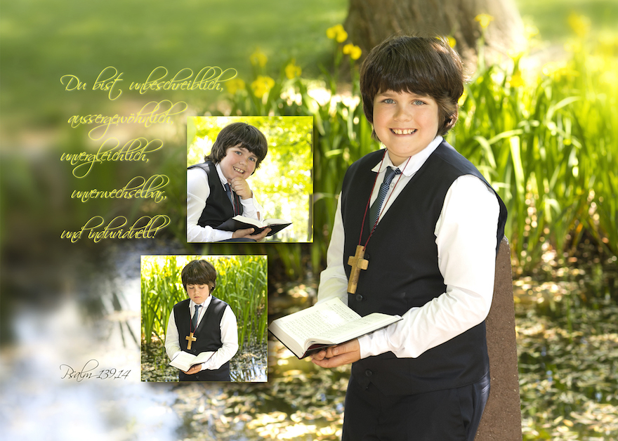 Kommunion Photophantasien Englisch